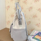 Sac à dos scolaire pour jeunes en nylon grande capacité ordinateur portable