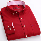 Chemise Homme Coton Manches Longues Coupe Ajustée Formelle