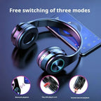 Casque Gamer Bluetooth Stéréo Immersif