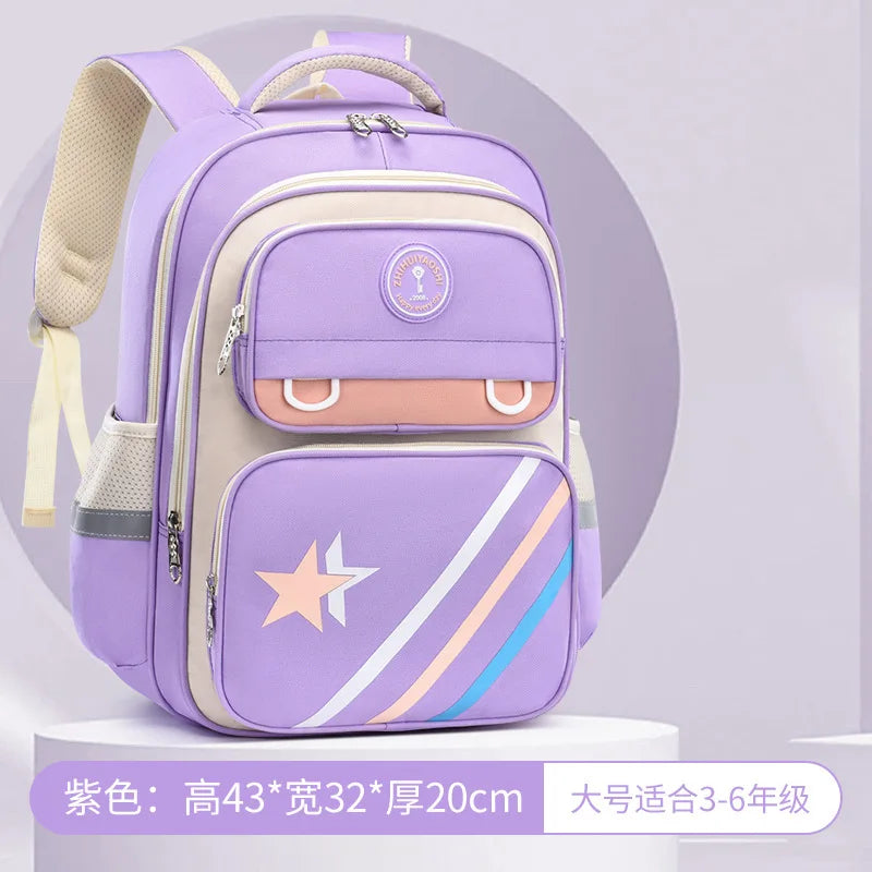 Mochila Escolar Impermeable Escolar Primaria