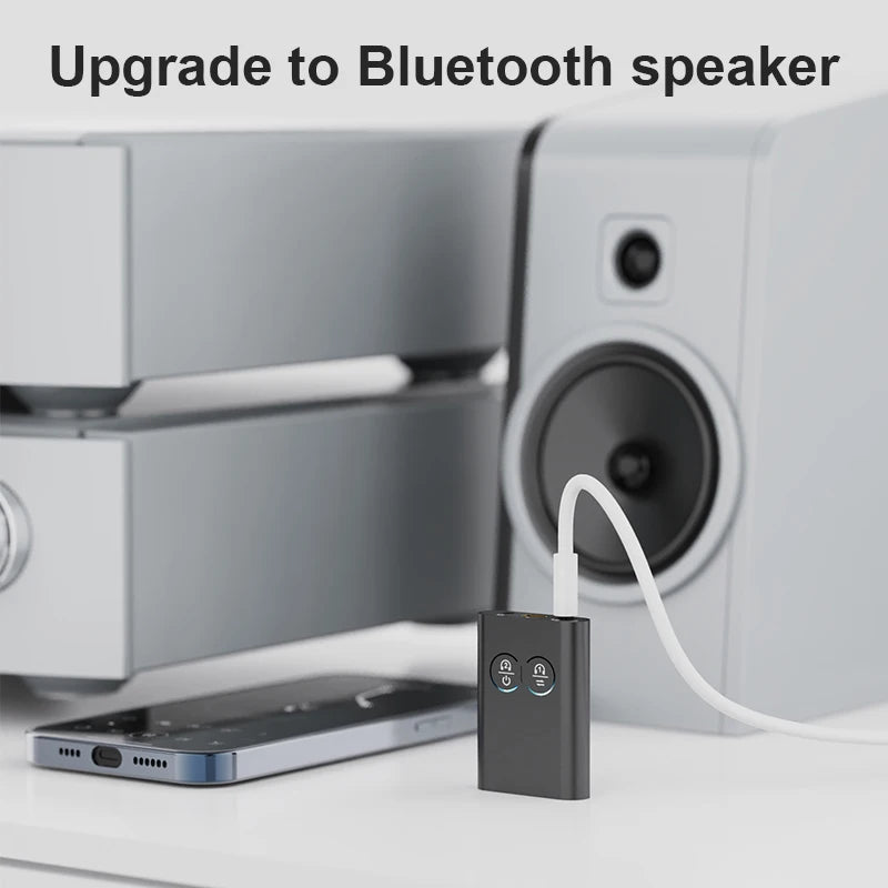 Adaptador Audio Bluetooth 5.3 QCC3040 Receptor Transmisor