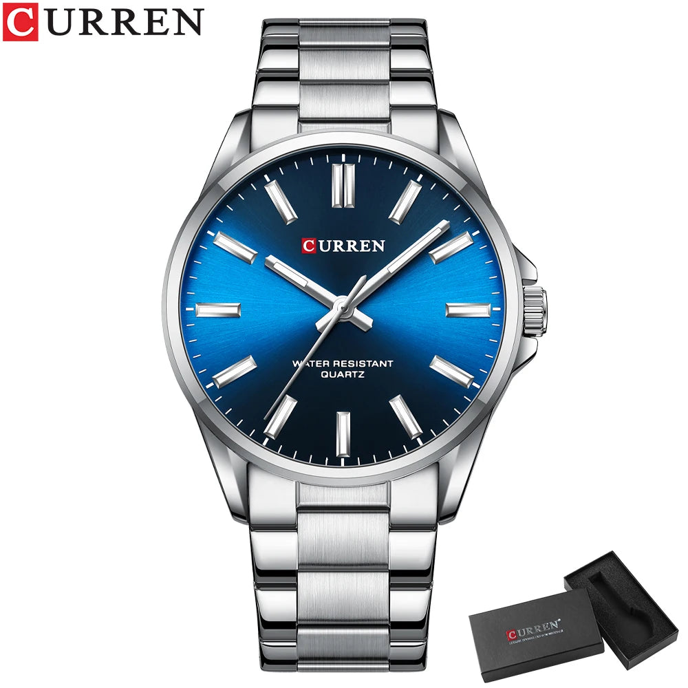 Reloj Hombre Moda Acero Inoxidable Calendario/ Negocios