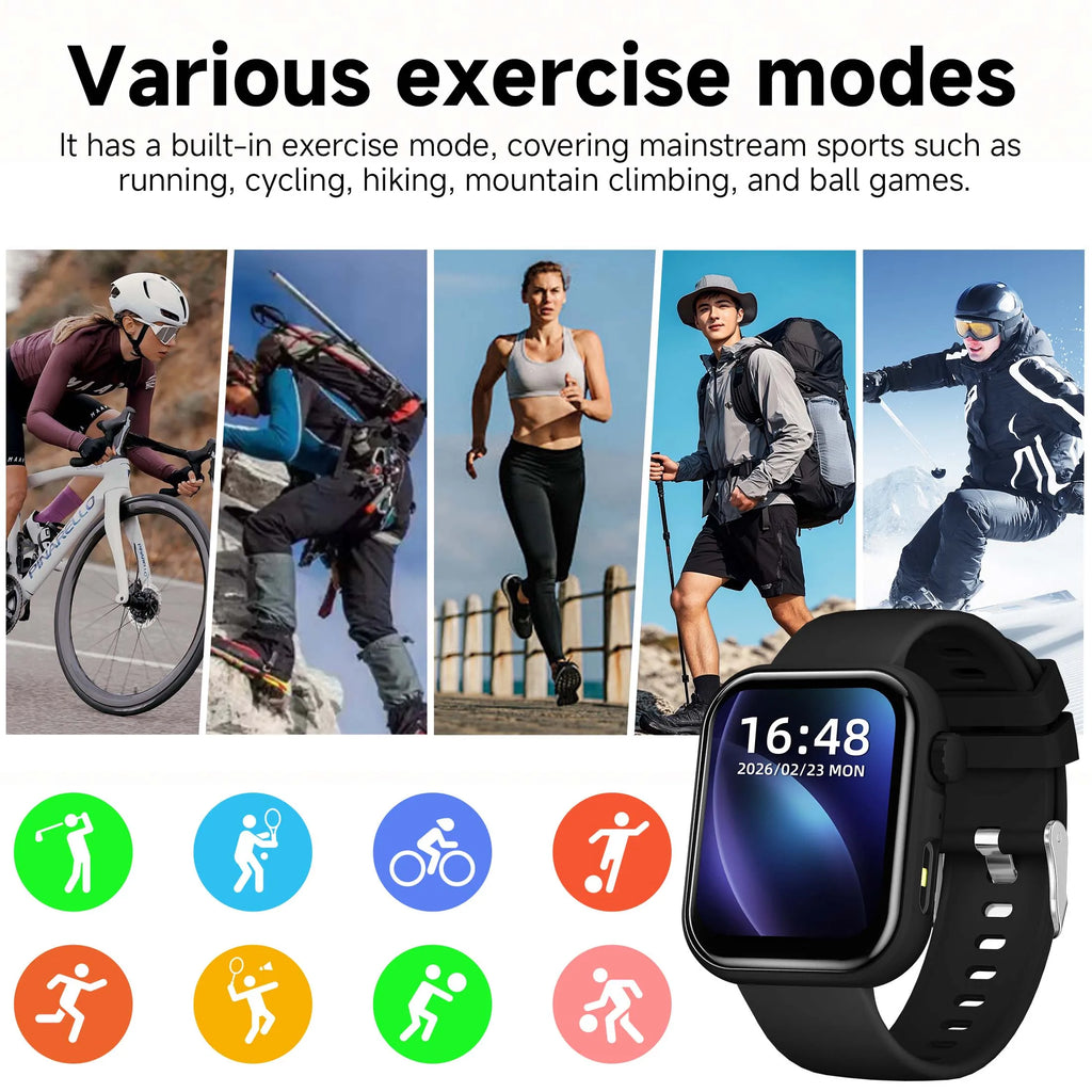 Smartwatch Hombre Mujer Llamadas Bluetooth Fitness