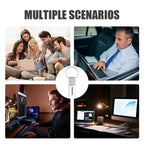 Memoria USB Lenovo Mini Metálica de 32GB, 64GB y 128GB, Plateada, con Llavero Gratis