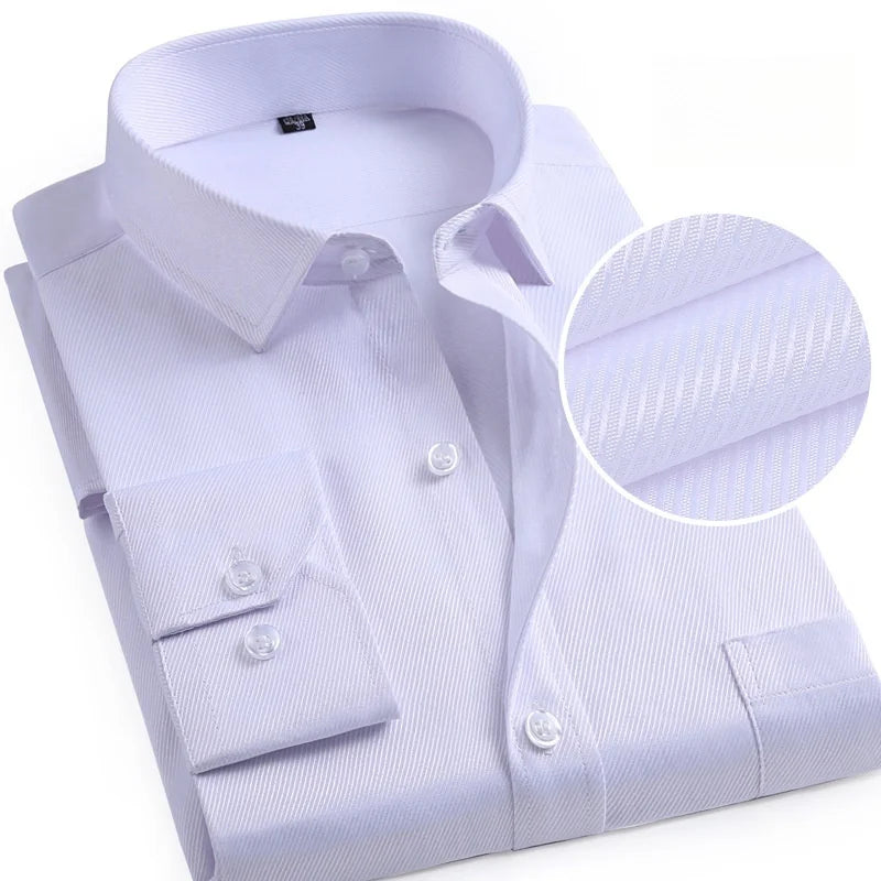 Camisa Formal de Hombre Manga Larga Oficina