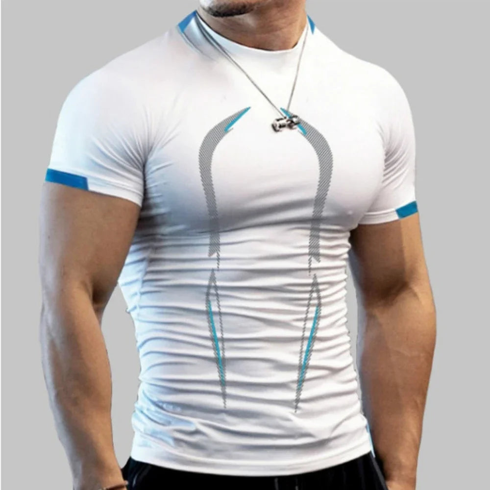 Camiseta Deportiva Hombre Transpirable Running