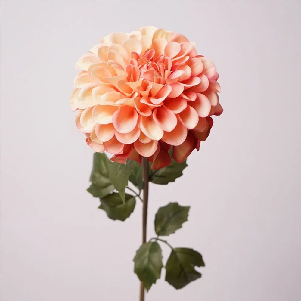 Dalia y Crisantemo Artificial 57cm Ramo de Seda Bodas /Hogar