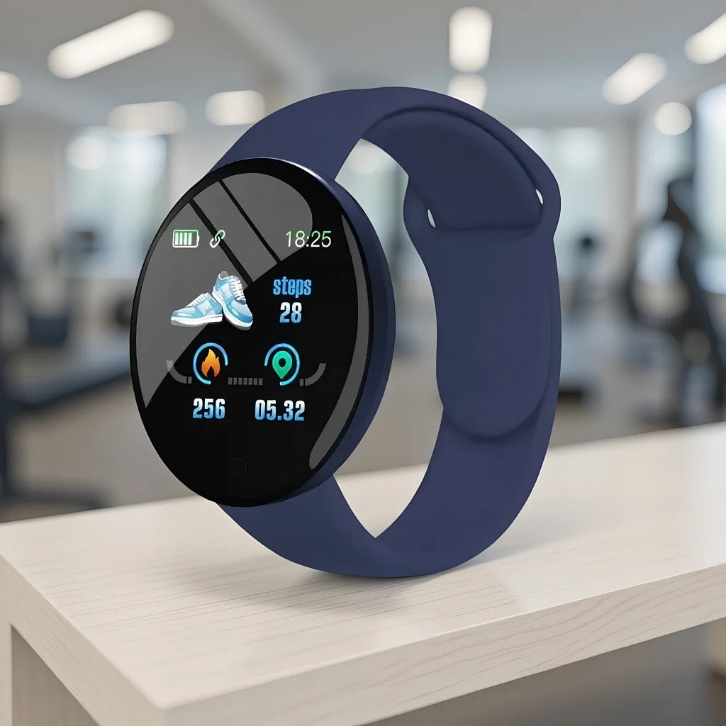 Smartwatch Hombre Mujer D18 Bluetooth Fitness Monitor de Sueño
