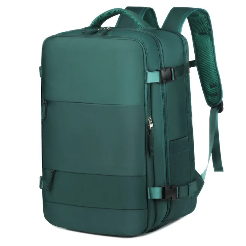 Mochila Unisex Viaje Negocios Laptop 16" Gran Capacidad