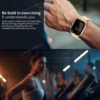 Montre connectée Homme Femme AMOLED 2.01'' Appels Bluetooth Multisports