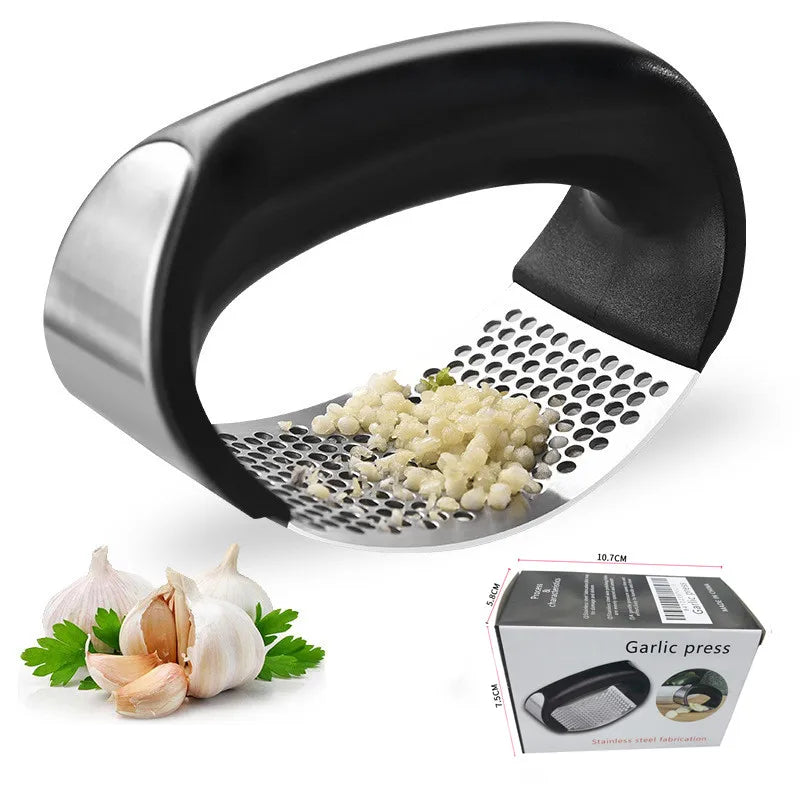 Triturador de Ajo Manual de Acero Inoxidable /Picador Verduras