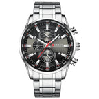 Montre Homme Quartz CURREN Luxe Chronographe Sport Étanche