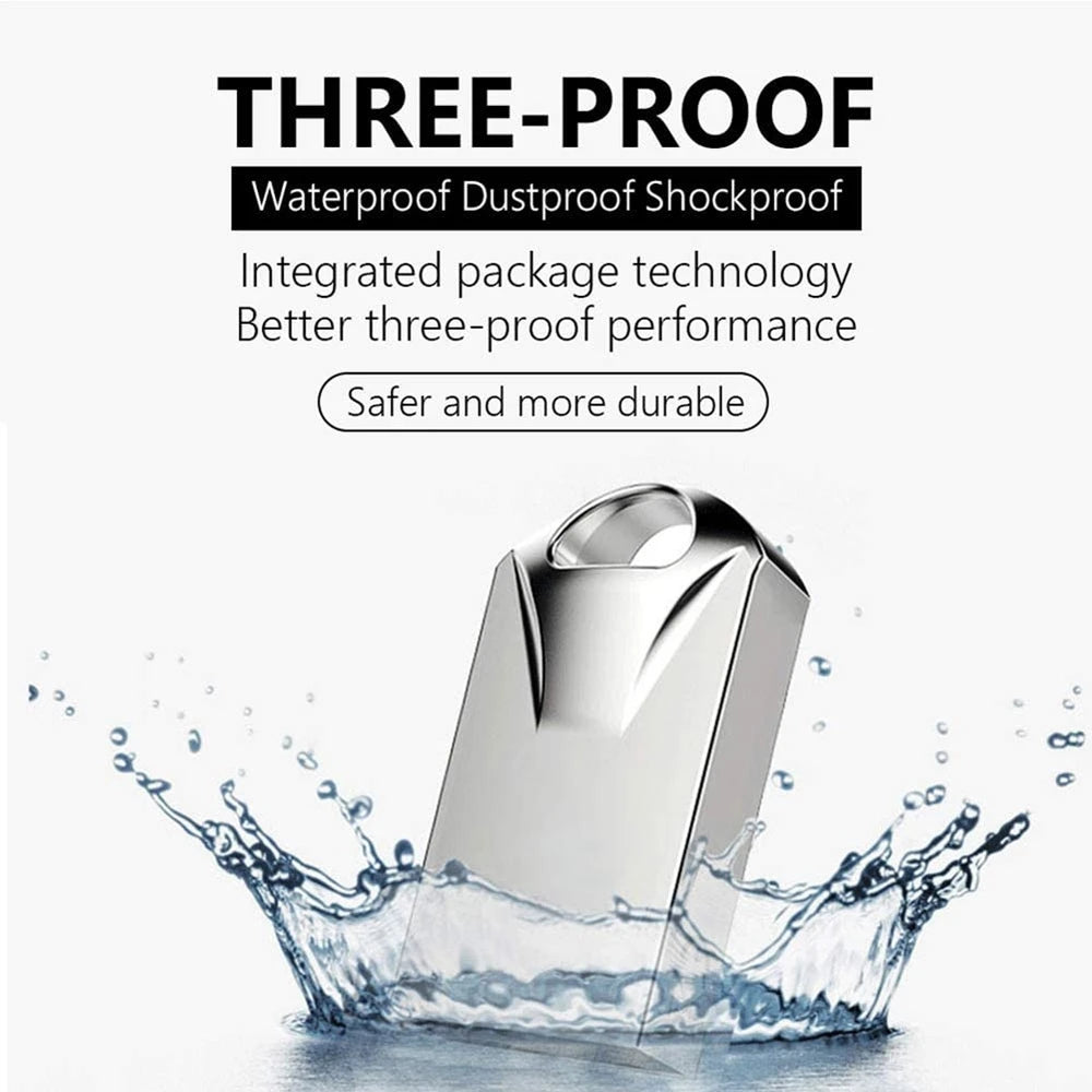 Memoria USB Tipo-C Mini Metal Impermeable 256GB 512GB