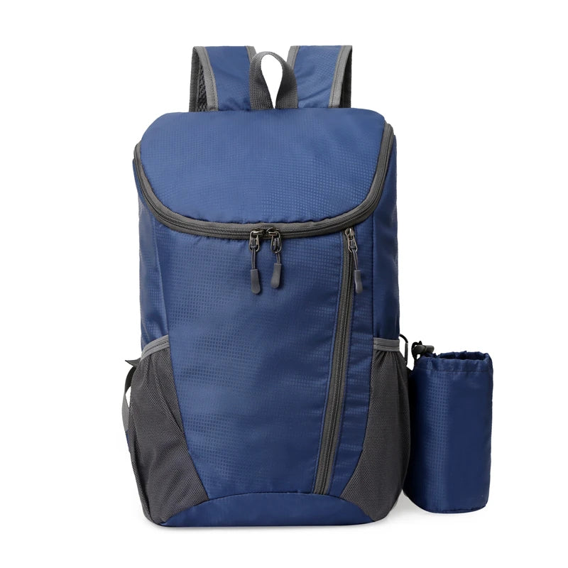 Mochila Plegable Nylon Unisex Minimalista Impermeable Deportes