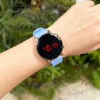 Montre numérique LED Unisexe Sport Décontracté