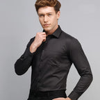Chemise de ville homme manches longues bureau