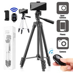 Trépied Portable Léger pour Téléphone avec Télécommande