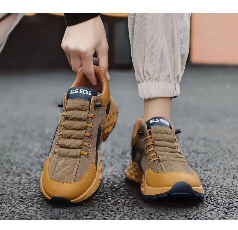 Men's Non-Slip Chunky Sole Trainers