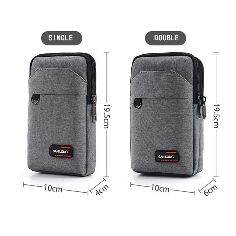Men's Waterproof Tactical Waist Bag Belt