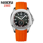 Reloj de Cuarzo NIBOSI AQUANAUT 2653 Para Hombre, Resistente al Agua, Luminoso con Fecha Automática