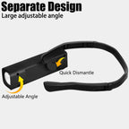 Linterna Frontal LED 1000 Lúmenes con Sensor de Movimiento