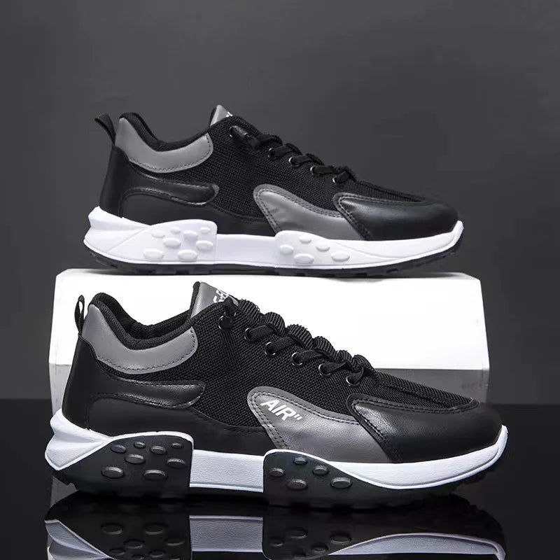 Men's Non-Slip Chunky Sole Trainers