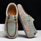 Baskets pour Femme en Cuir Artisanal Décontractées Plateforme Mocassins