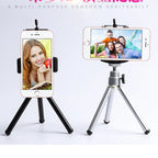 Mini trépied de table pour téléphone et appareil photo avec pince de support