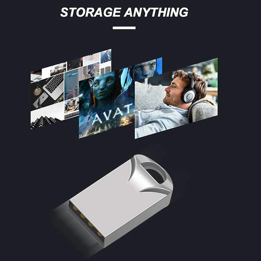 Memoria USB Tipo-C Mini Metal Impermeable 256GB 512GB