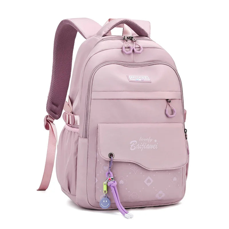 Mochila Escolar Juvenil Estilo Japonés Secundaria y Preparatoria
