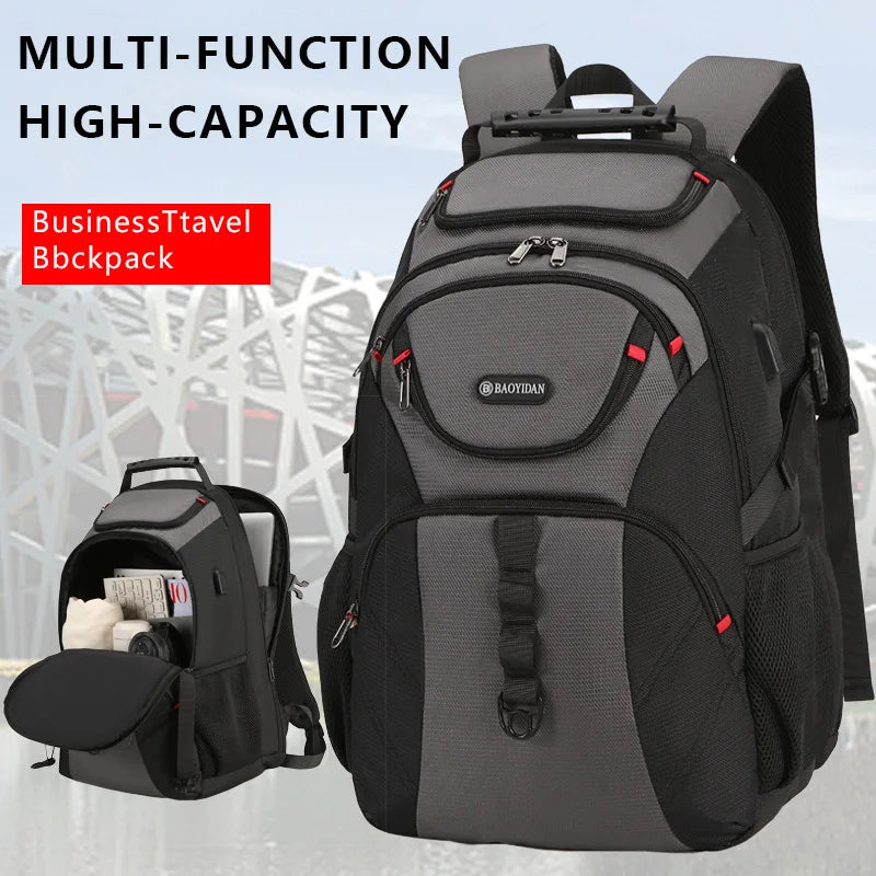 Mochila Hombre Negocios Viaje Gran Capacidad Laptop 15"