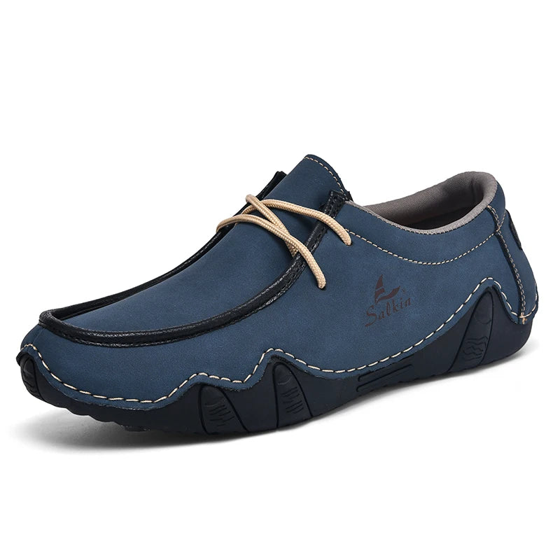 Tenis Mujer Cuero Artesanal Casual Plataforma Mocasines