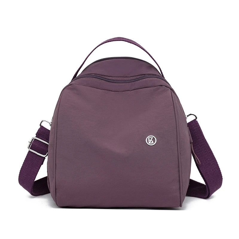 Mochila Nylon Mujer 2025 Ligera Casual