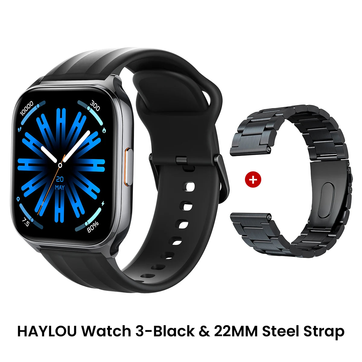 HAYLOU Watch 3 Voice Calling Smartwatch 1.85'' AMOLED Screen