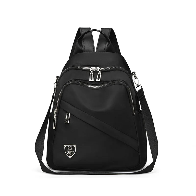 Mochila Casual Mujer Negra Bolso Tendencia