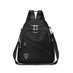 Sac à dos décontracté femme noir sac tendance