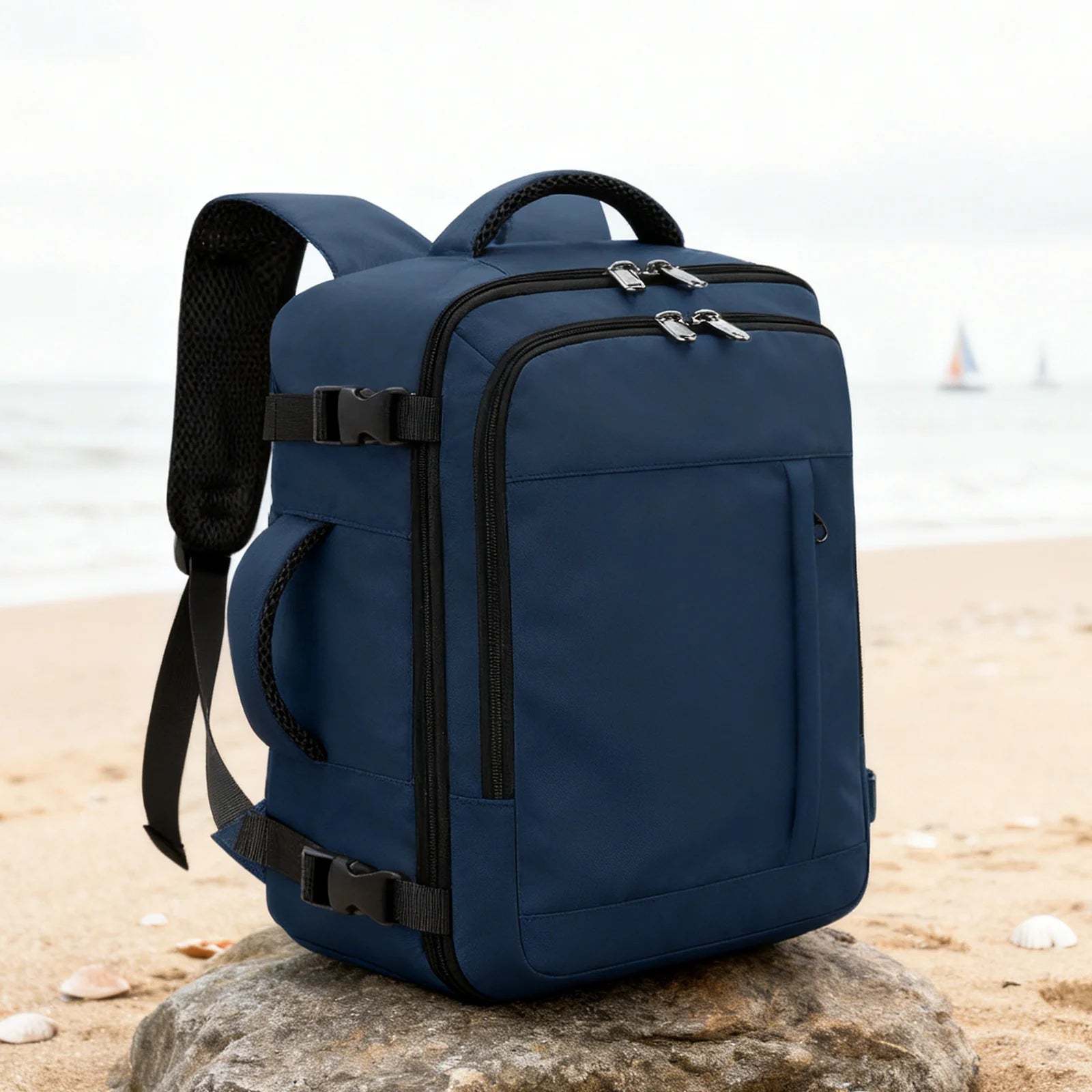 Mochila Unisex Viaje Gran Capacidad Laptop 15.6" Negocios