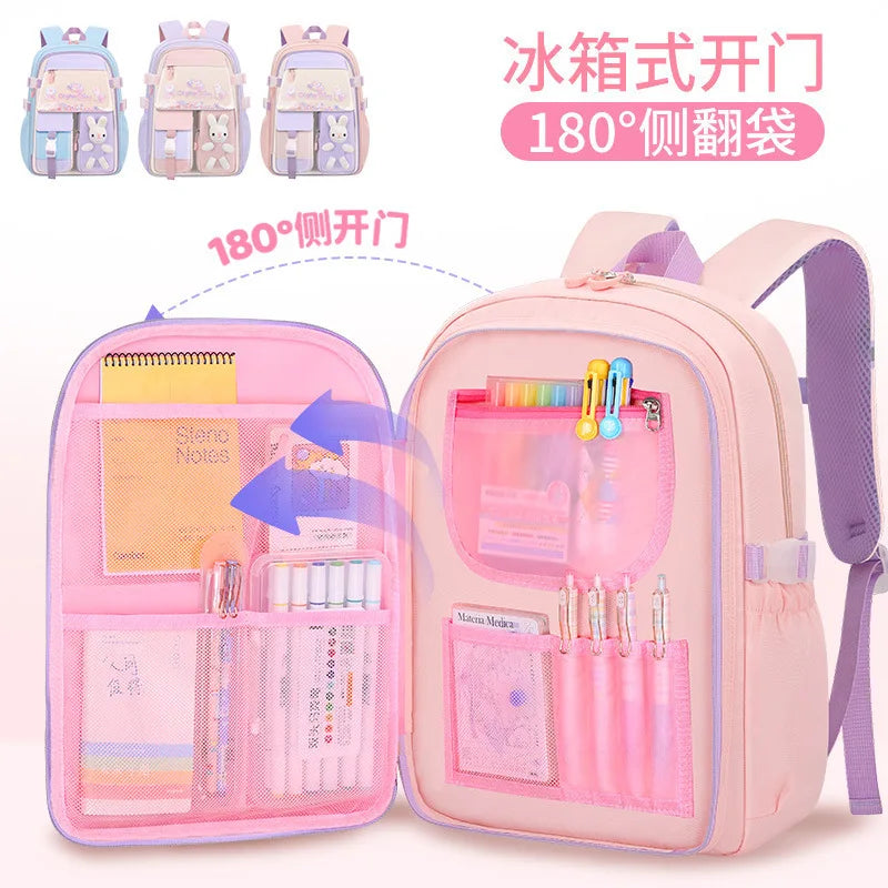 Mochila Escolar Impermeable Para Niñas