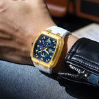 Reloj Deportivo CURREN 8488 de Cuarzo Para Hombre con Calendario, Correa de Silicona