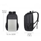 Sac à dos de voyage grande capacité pour ordinateur portable, campus, randonnée, durable