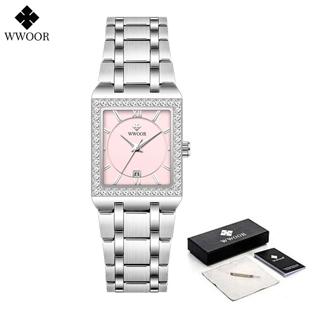 Reloj Damas Wwoor Diamond Lujo