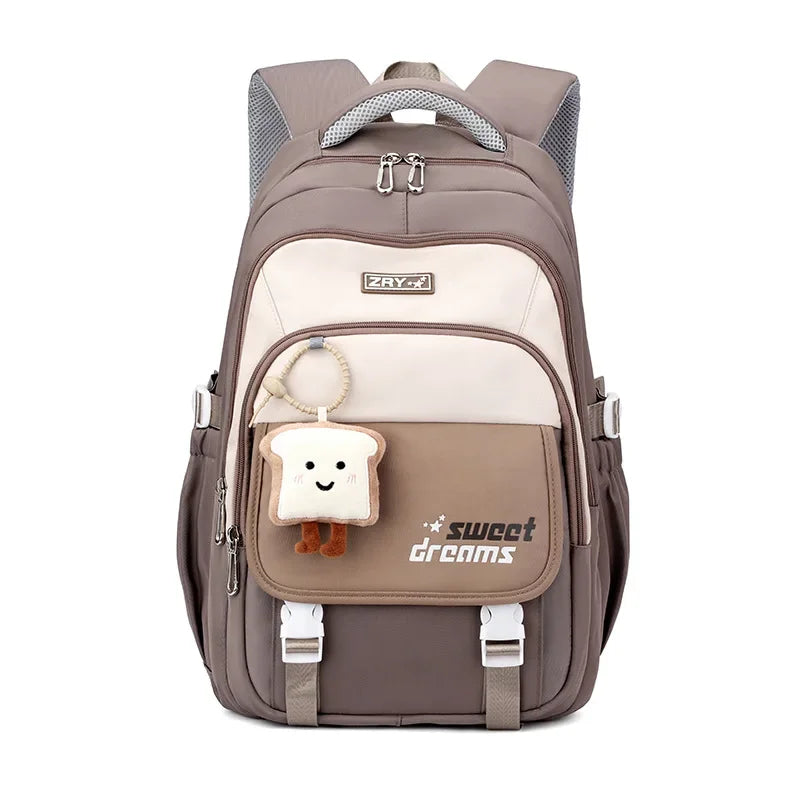 Mochila Escolar Gran Capacidad Ligera Universidad y Viajes