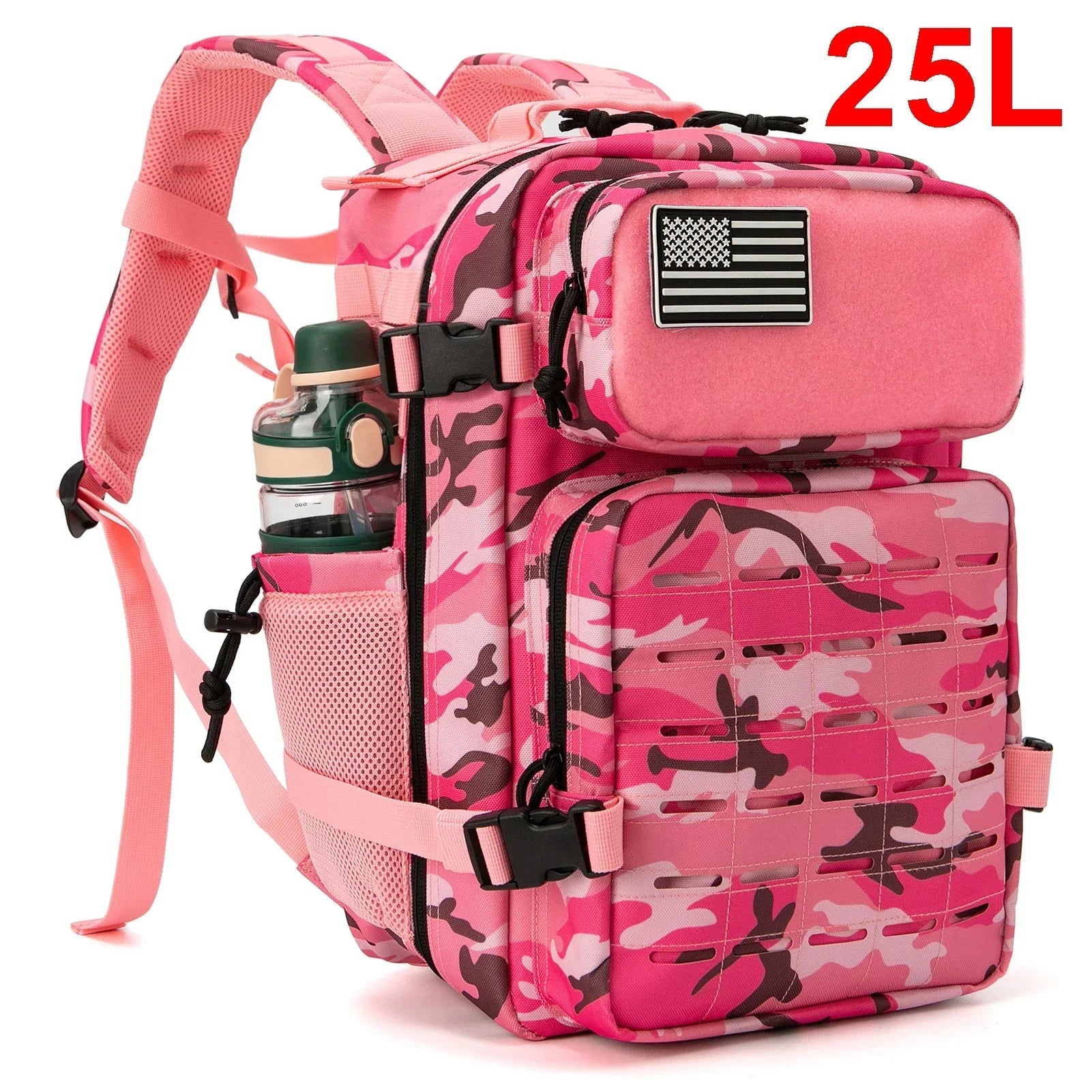 Mochila Táctica 25L MOLLE Outdoor Camping Senderismo