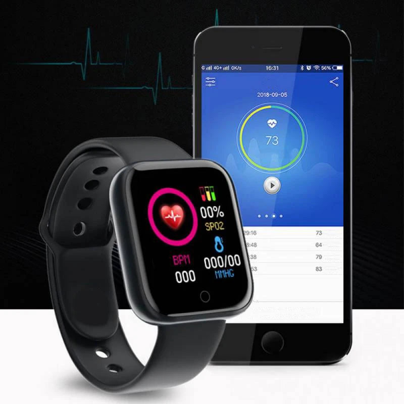 Reloj Inteligente Y68 para Hombre y Mujer