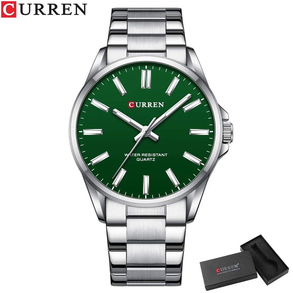 Reloj Hombre Moda Acero Inoxidable Calendario/ Negocios