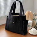 Large Capacity Canvas Bag for Work and Shopping