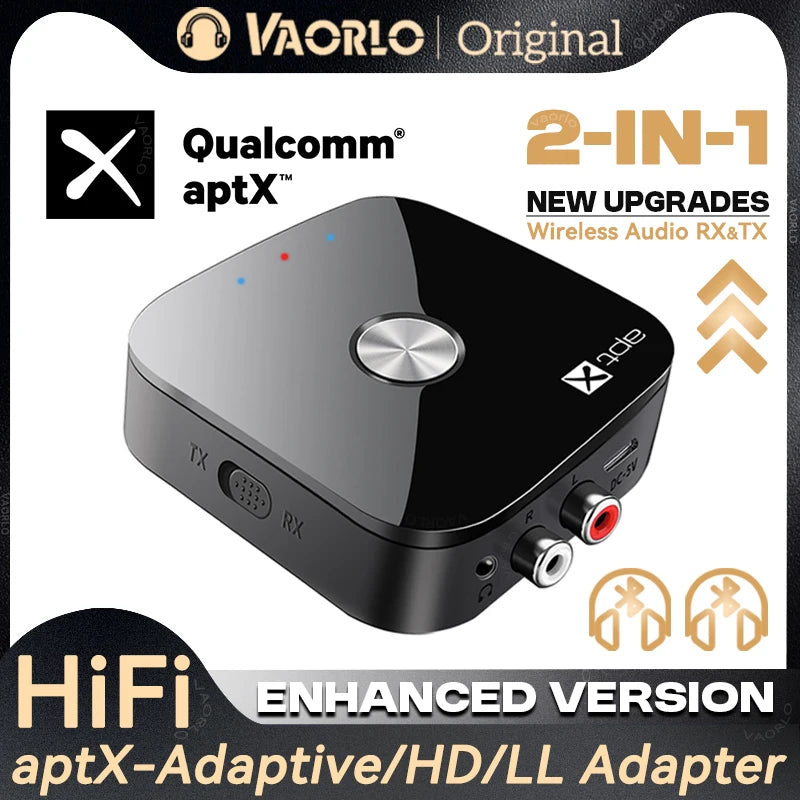 Adaptador Inalámbrico 2 en 1 Bluetooth Transmisor Receptor