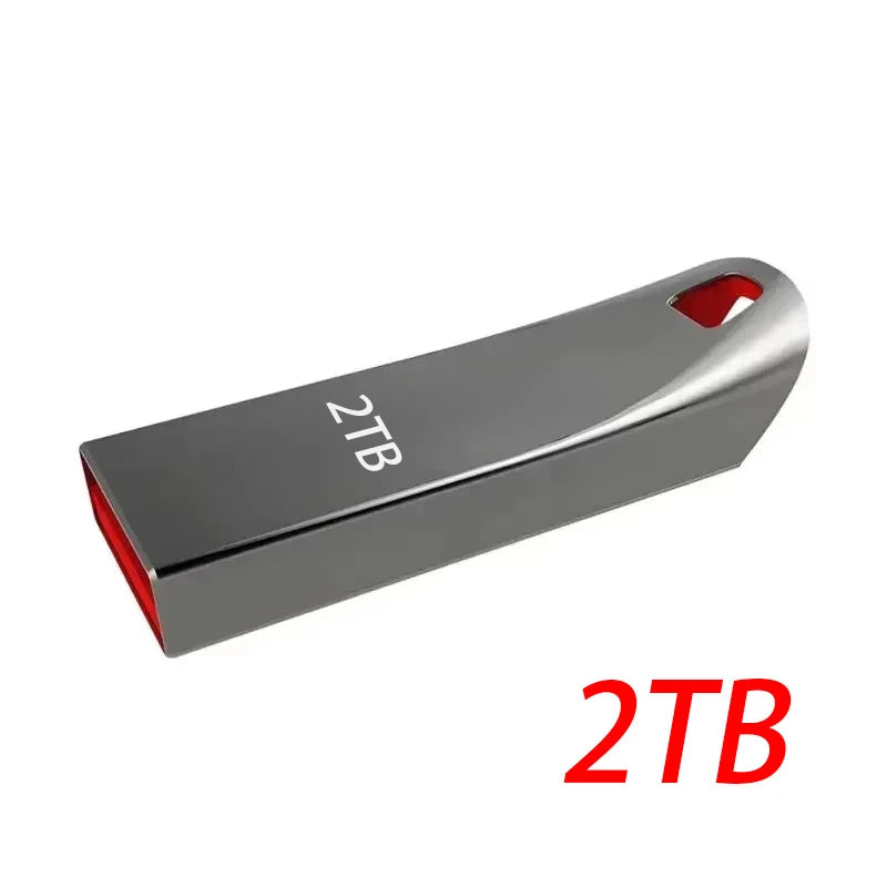Memoria USB 3.0 Metal Impermeable Portátil 512GB 1TB 2TB
