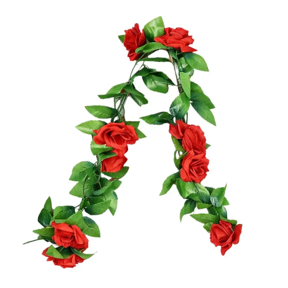 Guirnalda de Rosas Artificiales 230cm Decoración Bodas