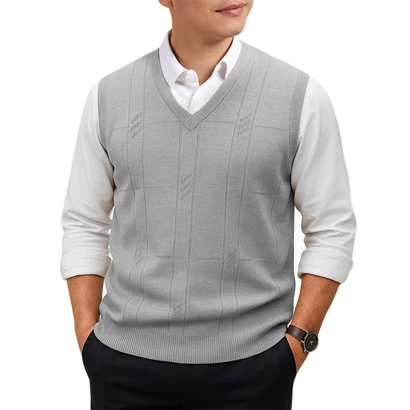 Chaleco Suéter para Hombre Ligero